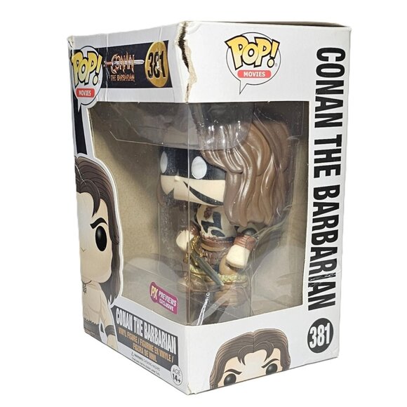 Funko POP! Conan the Barbarian Masked #381 PX Previews Exclusive DAMAGED BOX - Picture 3 of 10